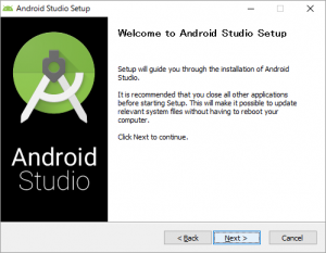 Android Studioをインストール1